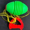 Kids Outdoor Catch Ball Toy Parent Child Toss and Catch Game Elastic Rope Flying Ball Interactive Sports Toy for Boys Girls