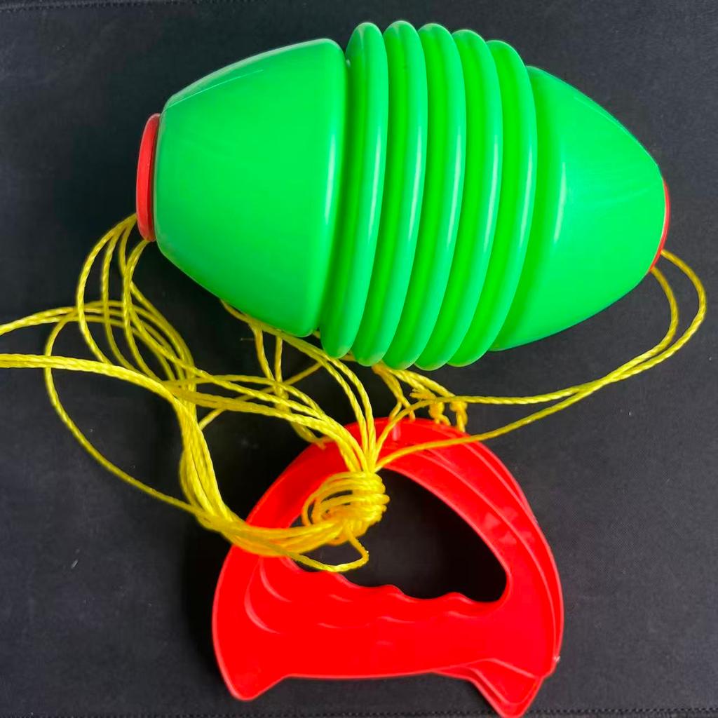 Kids Outdoor Catch Ball Toy Parent Child Toss and Catch Game Elastic Rope Flying Ball Interactive Sports Toy for Boys Girls