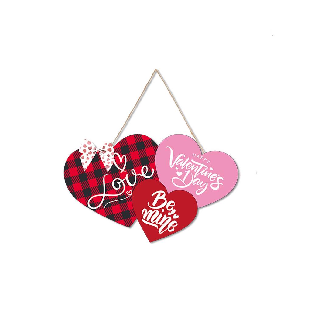 Valentine's Day Gifts Garland Paper Door Hanging Engagement Wedding Decorations Party Supplies
