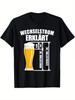 Beer Mug for Adults and Children Used To Explain AC Retro Industrial Style Fun Pure Cotton Versatile Tshirt
