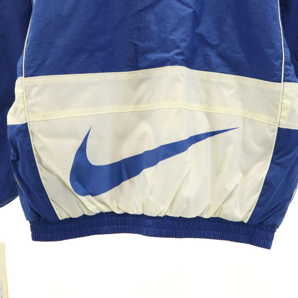 Unused NIKE 90s Old White Tag Unused Nylon Jacket Quilted Back with Tag Kid's Used
