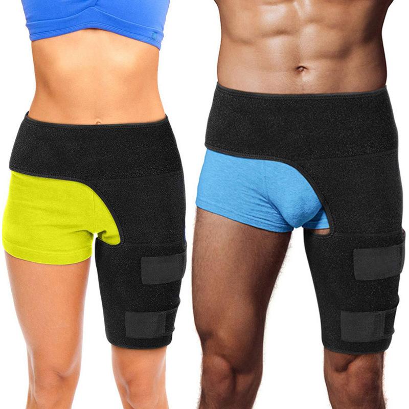 Sciatica Nerve Pain Relief Thigh Compression Brace For Hip Joints Arthritis Groin Wrap Brace Protector Belt Leg Warmers