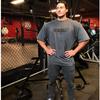 European and American Loose Male Brother Casual Muscle Cotton Short Sleeve