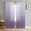 Pink Geometric Triangle Gray Gradient Chiffon Sheer Curtains For Living Room Bedroom Home Decoration Window Voiles Tulle Curtain