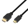 Aisens Aisens A119-0114 Hdmi Cable/ Hdmi Male - Mini Hdmi Male/ Up To 10w/ 720mbps/ 1.8m/ Black