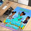 Custom Name Gracie's Corner Printed Carpet, for Office Chair Living Room Bedroom Kitchen Room Decor Gifts.