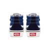 Vans Sk8 Comfortable Mid-Top Kids Skate Shoes Kids Sneakers Black Blue VN0A38HHQXI