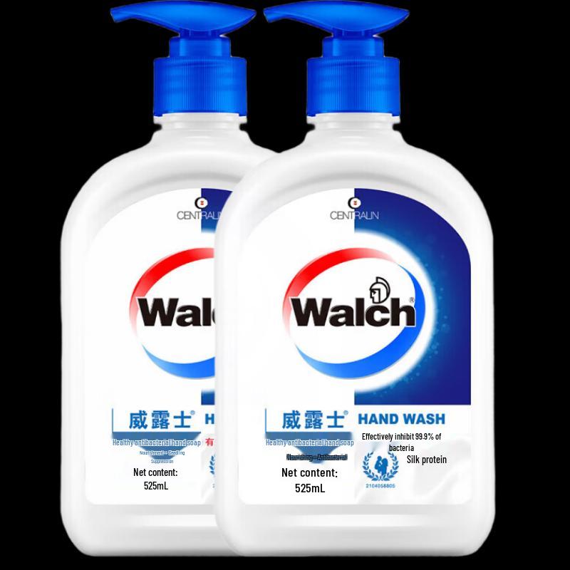 

Walch Liquid Silk Protein Antibacterial Hand Wash Twin Pack