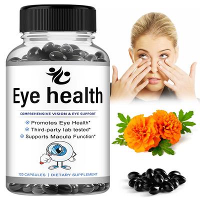 Eye Care Capsules, Brain and Vision Health, Vitamins A and E, Tomato Fruit Extract, 120 Capsules