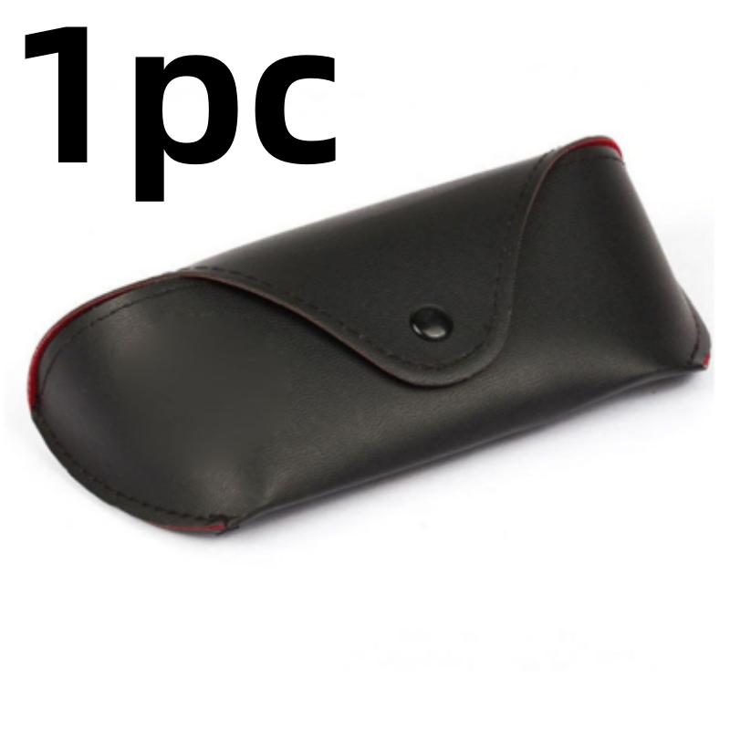 

Стильный кожаный футляр для очков, портативный защитный футляр для очков для чтения, магнитная застежка, держатель для солнцезащитных очков для ежедневного использования в путешествиях