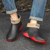 Rain Shoes for Men Fashion Couples Rain Boots Waterproof Garden Shoes for Women Anti-slip Fishing Boots for Men Outdoor Galoshes