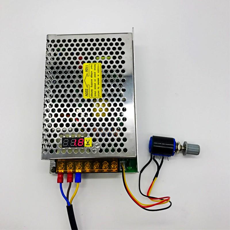 Adjustable Digital Display DC Power Supply: 72W, 100W, 120W, 150W - Variable Voltage 0-12V, 0-24V, 0-36V