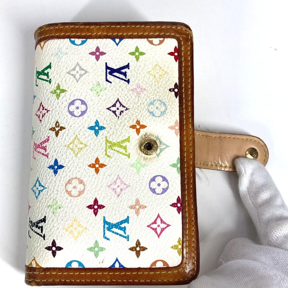 Louis Vuitton M92987 MonogramMulticolore Портмоне Viennois с замком-поцелуем
