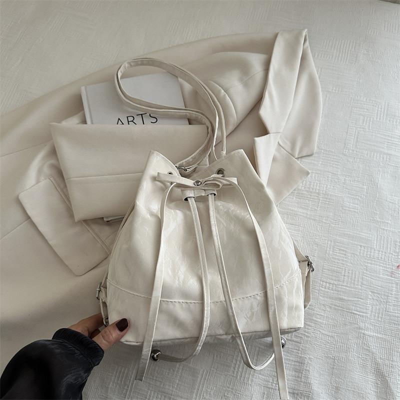 Stylish Water Bucket Bag With Elegant Bow Detail Ideal For Summer Casual Outings