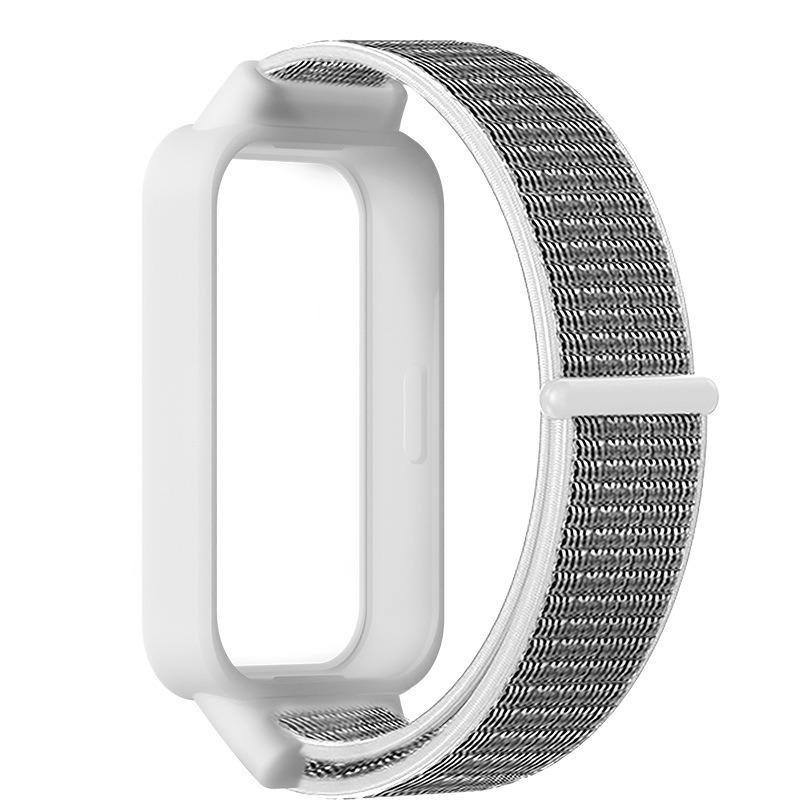 Nylonový řemínek s poutkem pro Redmi Band 3 Prodyšný náramek na zápěstí pro Xiaomi Mi Band 9 Active/Redmi Band 3 Sportovní řemínek Correa