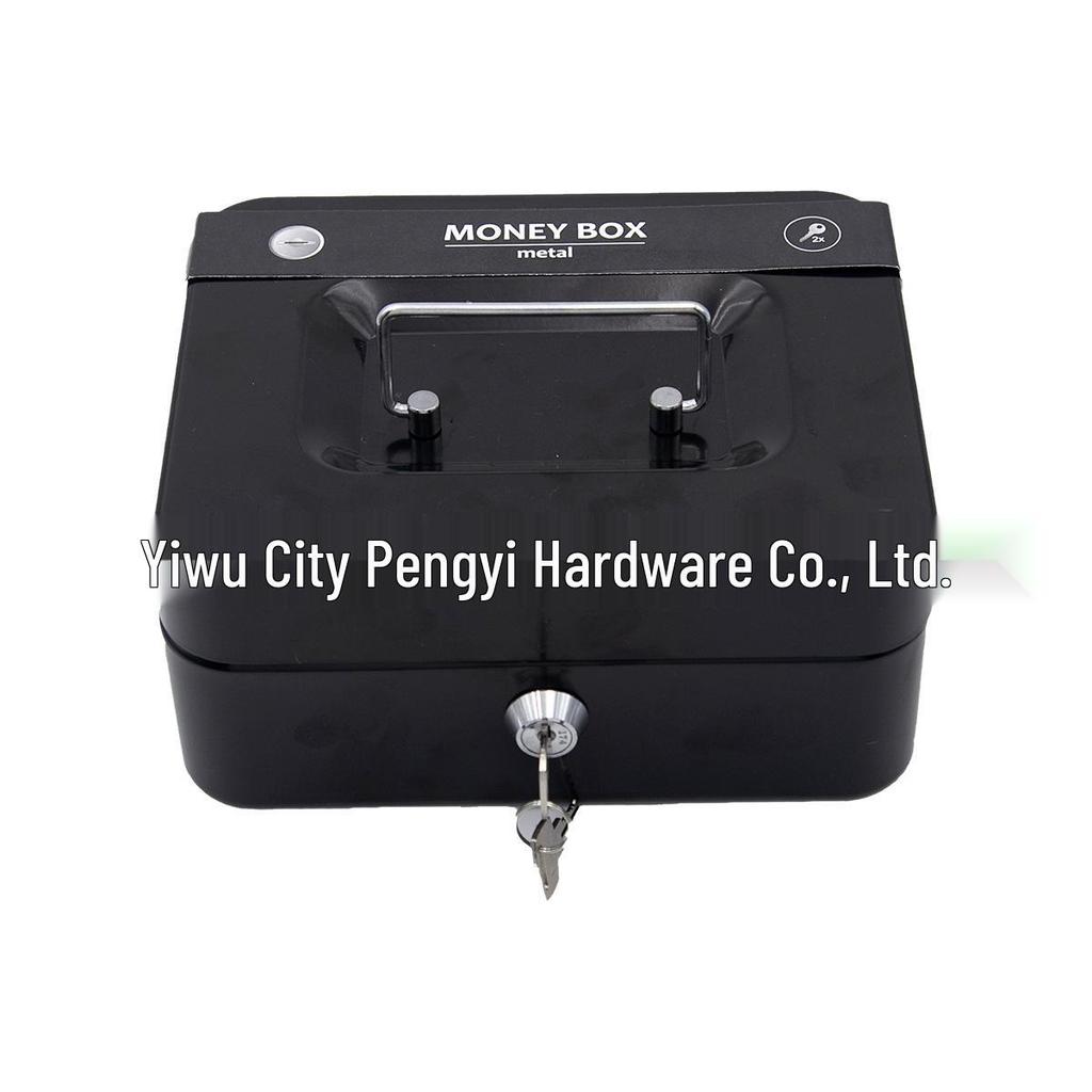 Extra Large Handheld Money Safe with Lockable Iron Box