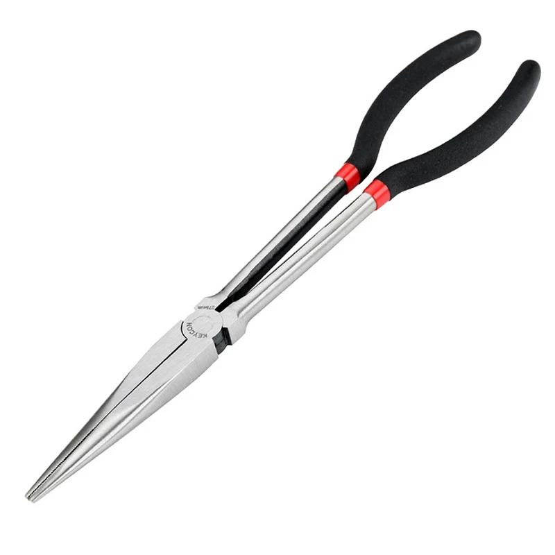 

1 piece of wide flat nose pliers, nylon smooth nose pliers, handmade repair tool, wire bending