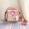 Giappone cartoni animati fumetti Demon Slayer borsa a tracolla casual portamonete color-block custodia per telefono 7566