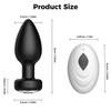 Anal Plug Adult Sex Toy,Wireless Remote Control 10 Frequency Vibration,Butt Plug for Male Prostate Massage Vibrating Anal Sex Toys for Woman