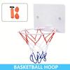 Basketballs Hoop Set Backboards Hanger Hook In/Outdoor Basketball Sets with Net