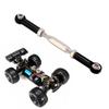 RC Servo Link Pull Rod Metal Steering Tie Rod for JLB 1Celsius10 RC Truck Cars