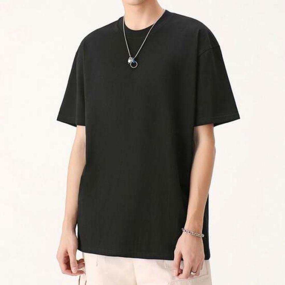Limid Men Daily Round Neck ShorT Sleeve T shirT On Sha Qwfozrgi