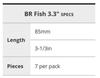 Duo Soft Lure Bay Ruf BR Fish 3.3 Inch F107 (8783)