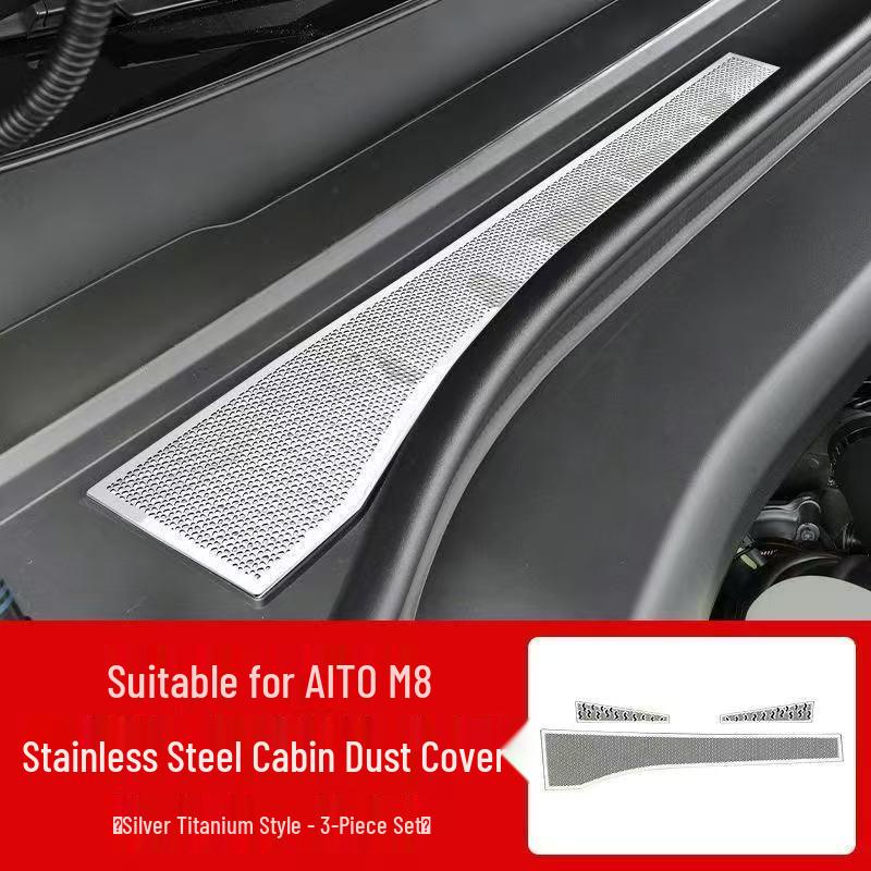 

Compatible with 26 Models: AITO M7/M8 Engine Air Vent Protector & Dust Cover Net.