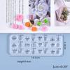 DIY Art Crafts Ear Studs Casting Mold Handmade DIY Earrings Silicone Mold Eardrops Danglers UV Crystal Resin Epoxy Mold