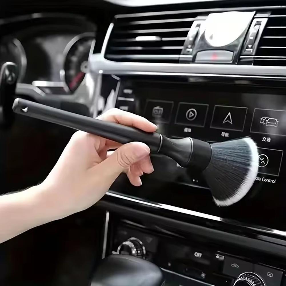 1/2pcs Car Interior Ultra-Soft Detailing Brush Scratch-Free Cleaning Brush for Exterior, Interior Panels Auto Detail Dash Brush