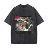 Critical Proximity Experts 25 Basketball Graffiti Collage Washed Short Sleeve Loose Streetwear Tee Hip Hop