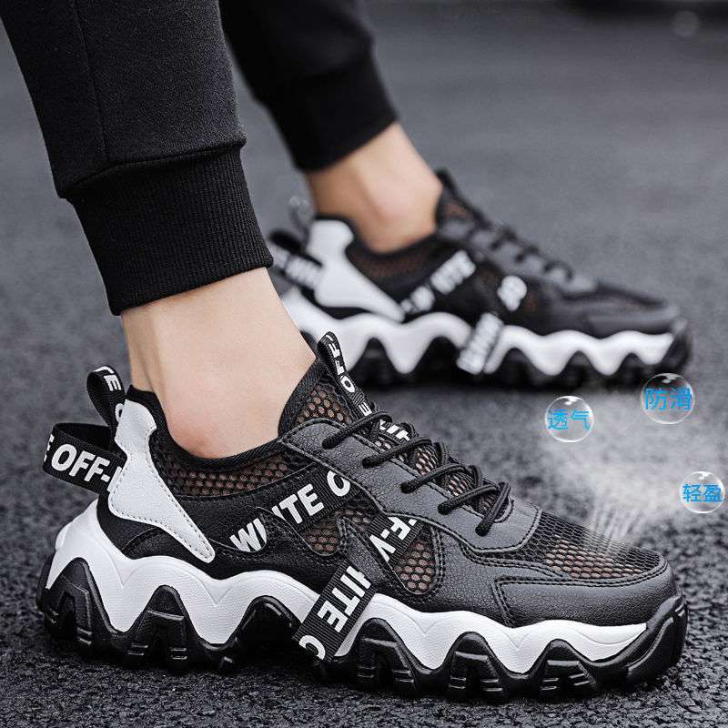 Cezun Sandals Men's 2025 New Summer Trend Casual Sports Dad Shoes Wear Beach Hole Shoes Men