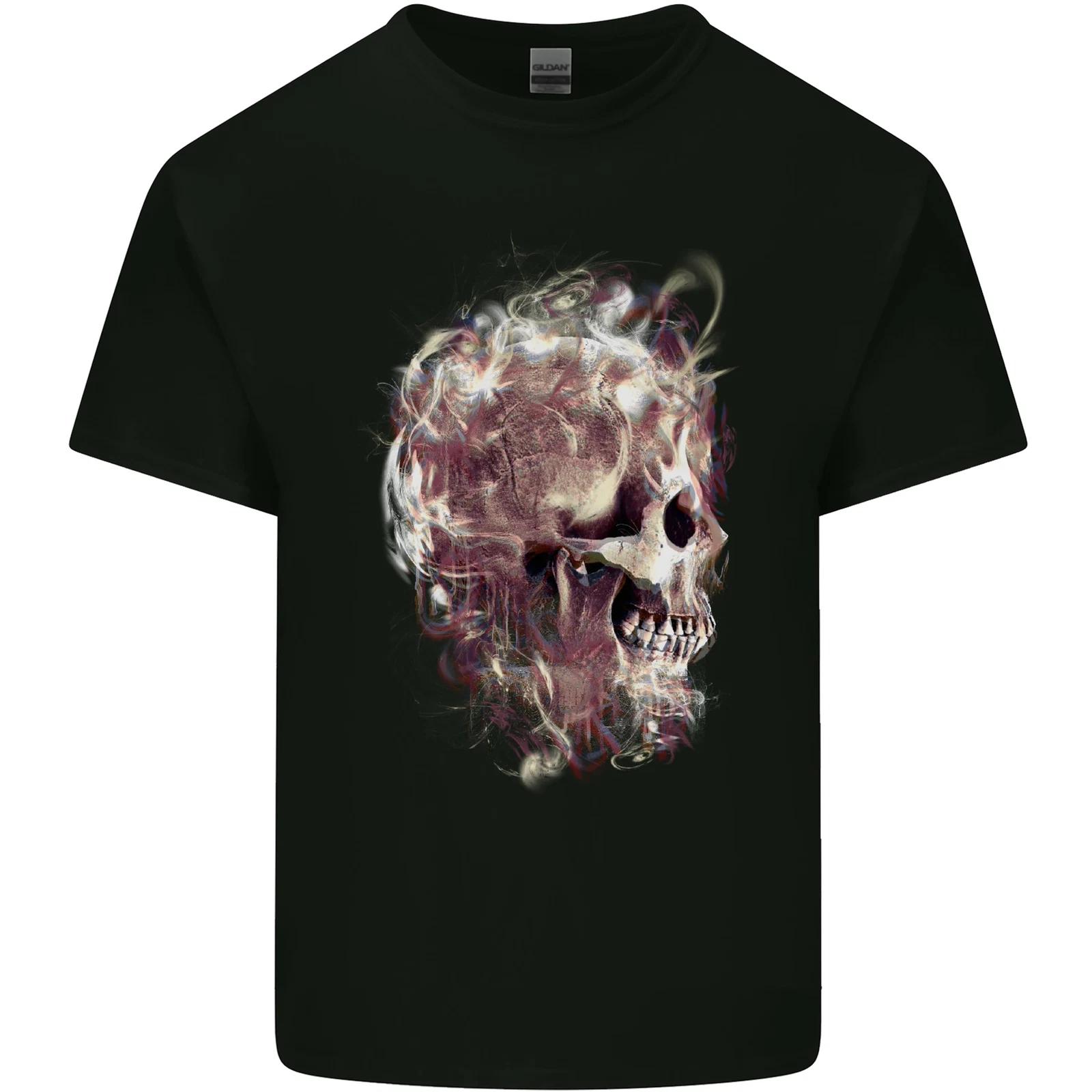 Exposure Skull Kids T-Shirt Childrens 4XL