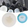 Crystal Silicone Flower Drop Mold DIY Hand Made Soap Aromatherapy Decoration Craft(Type 1 )