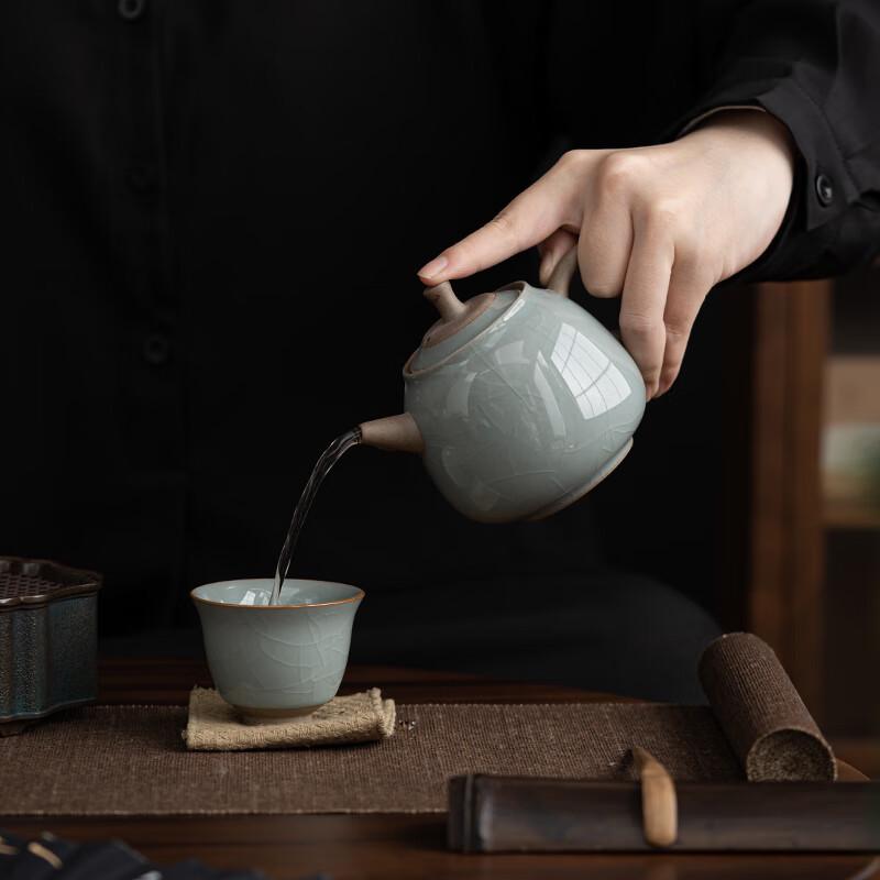 Ge Kiln Ceramic Kung Fu Tea Ceremony Set