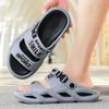 New Men's Massage Slippers Indoor Outdoor Sandals Beach Comfortable Soft Slides Clogs Casual Shoes Men Women Home Slippers