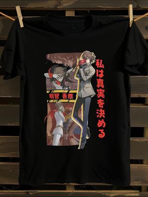 Koszulkka Anime Goro Akechi z Persona 5