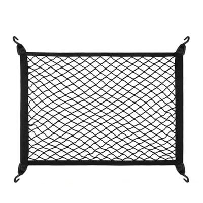 Black Fixed Net Vehicle Storage Nylon Construction Nylon Material Pet Barrier Single Layer Design Super Elasticity