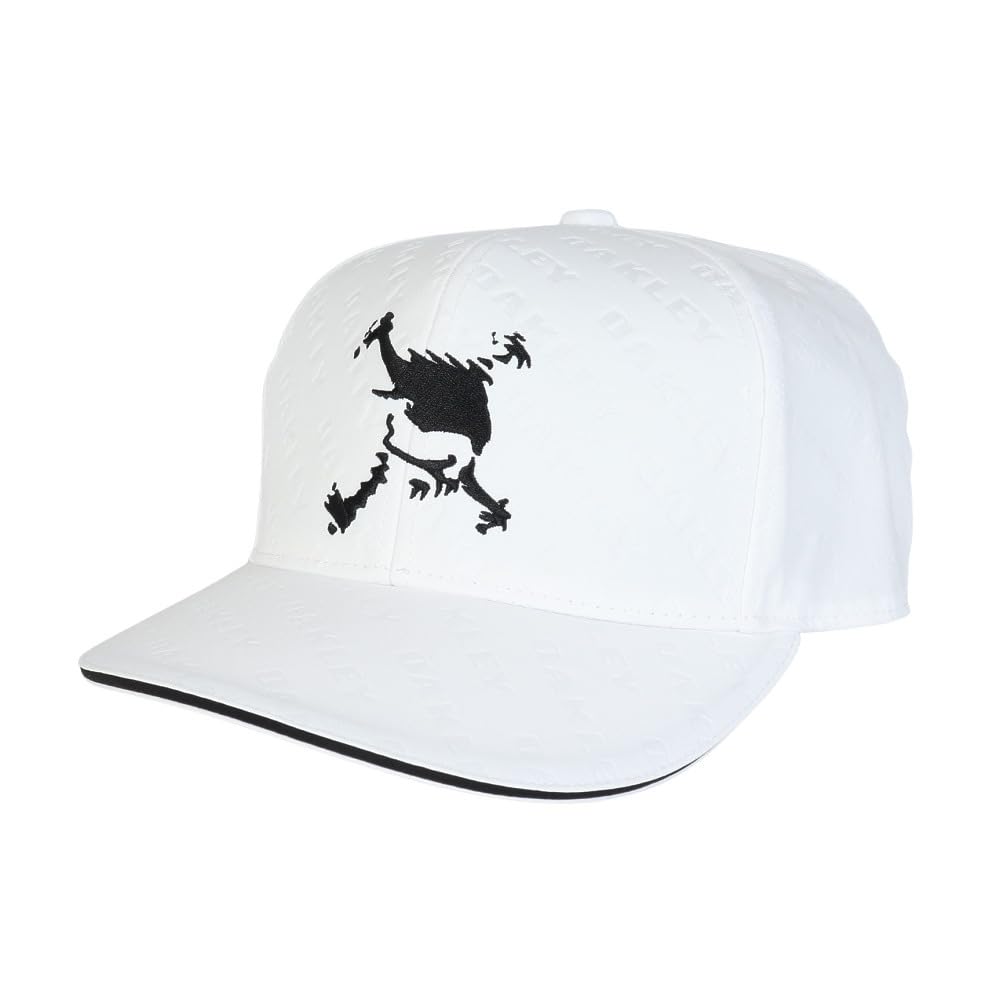 

Oakley Skull Embroidery Size Free Size Cap, 25.0 (100), White,