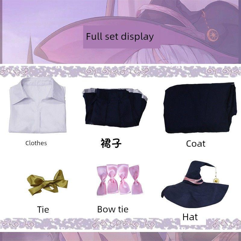 Wandering Witch: the Journey of Elaina Cosplay Costume Full Set