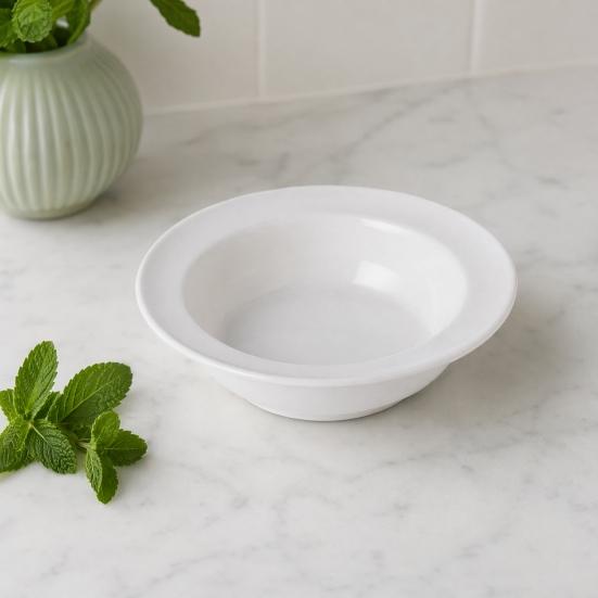 Ceramic Cat Bowl for Dry Wet Food, Microwave Dishwasher Safe Pet Feeder Plate, Whisker Friendly Kitten Food Water Dish