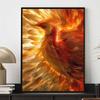New Arrival 5D DIY Full Circle Diamond Painting "Firebird" Embroidery Cross Stitch Home Decor Gift
