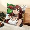 Anime G-Gachiakuta Cushion Cover Soft Short Plush Pillow Cover Smooth Cozy Texture Aesthetic Cushion Case Home Decor