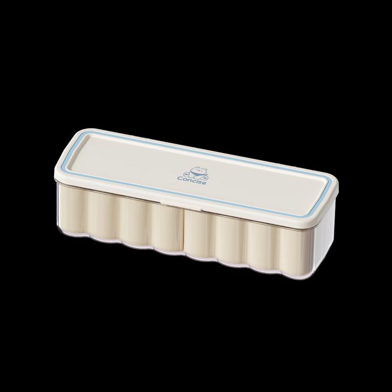 TAYHEE TH-9842 Rice Blue Seasoning Jar with Spoon