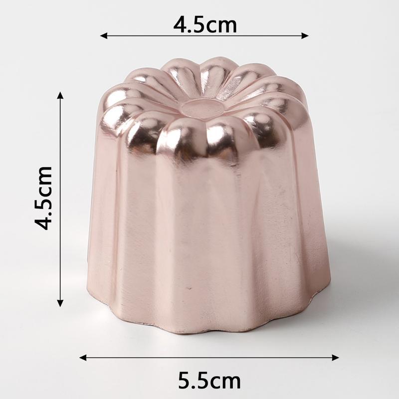 Cake Mold Carbon Steel Non-Stick Pudding Mold Heat Resistant French Style Cookie Chocolate Baking Mould Kitchen Accessories
