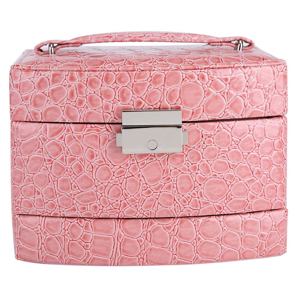 

3 слоя ювелирных изделий, ожерелье, кольцо, коробка для хранения, женский подарок, товары для дома Type 2