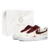 Air Force 1 Wan Hua Nong, Chun Ma Blessing, Shopping Bag Abrasion Resistant Low Top Skateboard Shoes Unisex CW2288-111(Team1023-S-BOX)