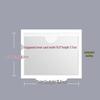 Self-Adhesive Transparent Warehouse Material Identification Card Holders