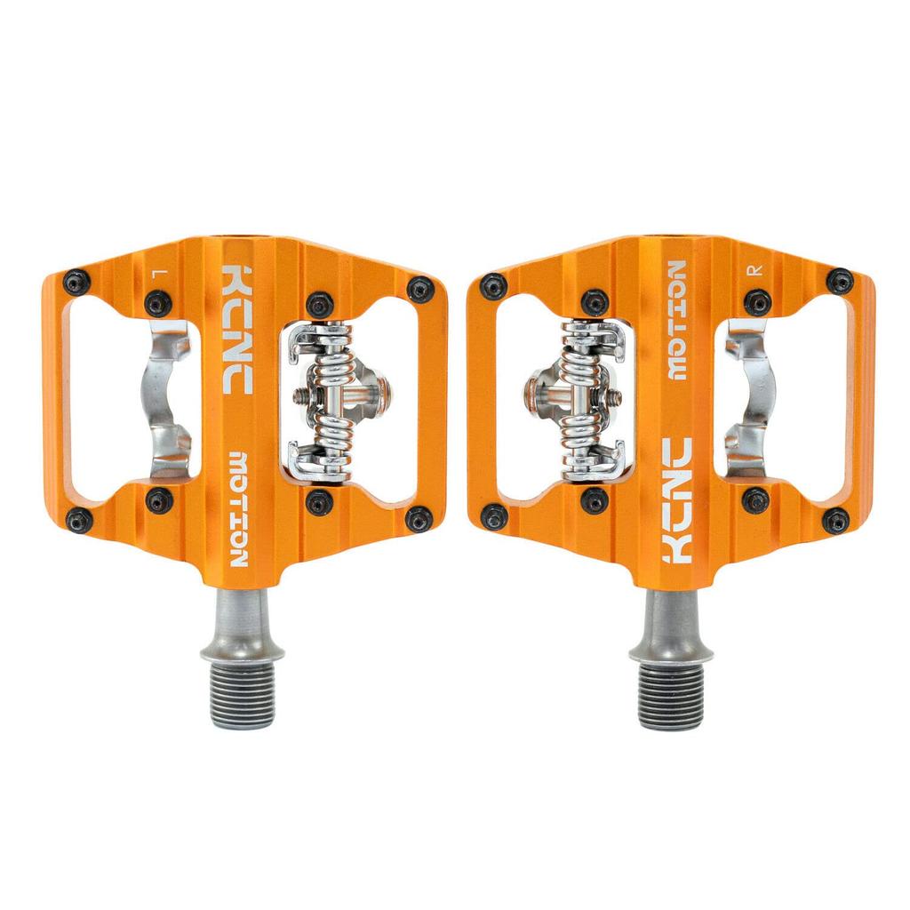 KCNC KPED13 Lightweight MTB Clipless Platform Pedals, Gold, SK2552, KPED13-001-G