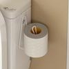 No Drill Adhesive Paper Organizer Toilet Roll Holder, Stainless Steel Heavy Duty Rustproof Kitchen Towel Storage Rack, Wall Mount Stand for